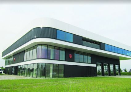 Beispiel einer Fassade mit agraphon agraphon, etalbond