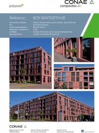 Download polycon – BV: Wohnkomplex Roy in Winterthur / CH